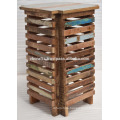 Recycled Wooden Modern Home Deco Corner Table